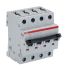 ABB System Pro M Compact S200 MCB, 4P, 6A Curve C, 400V AC, 10 kA Breaking Capacity