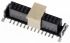 Harting Har-Flex Series Straight Surface Mount PCB Socket, 26-Contact, 2-Row, 1.27mm Pitch, Solder Termination