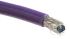 Alpha Wire 1 Pair Screened Twisted Pair PROFIBUS Data Cable, 0.32 mm², 22 AWG, 30m, Purple Sheath