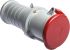 ABB, Tough & Safe IP44 Red Cable Mount 3P + N + E Industrial Power Socket, Rated At 64A, 415 V