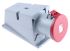 ABB, Tough & Safe IP44 Red Wall Mount 3P + N + E Right Angle Industrial Power Socket, Rated At 64A, 415 V