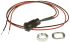 Oxley Blue Panel Mount Indicator, 8mm Mounting Hole Size, Lead Wires Termination, IP68