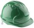 JSP EVO2 Green Safety Helmet with Chin Strap, Adjustable, Ventilated