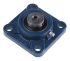 4 Hole Flange Bearing Unit 12mm ID