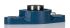 2 Hole Flange Bearing Unit 25mm ID