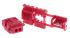 JST, CL Series Tap Splice Connector, Red, Insulated, Tin 22 → 18 AWG