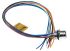 Brad from Molex Straight Female M12 to Free End Sensor Actuator Cable, 8 Core, 300mm