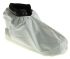 Cubrezapatos desechables  antideslizantes de color Blanco Kimberly Clark, talla XL → XXL, paquete de 10 unidades