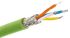 Kabel Ethernet, Zielony, dł.: 20m, mat. koszulki: PVC