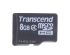 Transcend 8 GB MicroSDHC Micro SD Card, Class 4