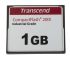 Transcend CompactFlash Industrial 1 GB SLC Compact Flash Card