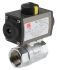 RS PRO Ball type Pneumatic Actuated Valve, BSP 1-1/4in, 40 bar