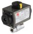 RS PRO Ball type Pneumatic Actuated Valve, BSP 3/8in, 40 bar