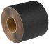 RS PRO Black Polyethylene 18.3m Hazard Tape, 0.05mm Thickness