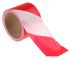 RS PRO Red/White PE 100m Barrier Tape