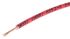 RS PRO Red 0.75 mm² Hook Up Wire, 18 AWG, 24/0.2 mm, 100m, Zero Halogen Insulation