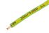 RS PRO Green/Yellow 1 mm² Hook Up Wire, 17 AWG, 32/0.2 mm, 100m, Zero Halogen Insulation