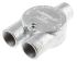 RS PRO Y Box, Conduit Fitting, 25mm Nominal Size, Steel