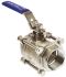 RS PRO Stainless Steel Full Bore, 2 Way, Ball Valve, BSPP 2in
