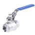 RS PRO Stainless Steel Full Bore, 2 Way, Ball Valve, BSPP 1in