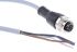 Jumo Female M12 to Free End Sensor Actuator Cable, 4 Core, 2m