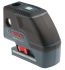 Laserový nivelační přístroj, číslo modelu: GCL 25 Třída 2 Bosch Červená