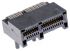 Conector de borde Samtec PCIE, paso 1mm, 36 contactos, 2 filas, Ángulo de 90° , Montaje en orificio pasante, Hembra,