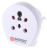 RS PRO Denmark, India, Israel to Europe Travel Adapter, Rated At 16A