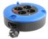 RS PRO 5m 4 Socket Type F - German Schuko Cable Reel, 230 V ac