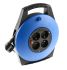 RS PRO 10m 4 Socket Type E - French Cable Reel, 230 V ac