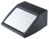 METCASE Unidesk, Sloped Front, Aluminium, 200 x 200 x 102mm Desktop Enclosure, Black