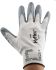 Ansell HyFlex 11-800 Grey Mechanic Nylon Work Gloves, Size 9, Large, Nitrile Coated