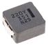 Panasonic, ETQP5M, PCC-M Wire-wound SMD Inductor with a Metal Composite Core, 22 μH ±20% Wire-Wound 6.2A Idc