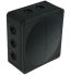 WISKA Combi Series Black Polypropylene Junction Box, IP66, IP67, 160 x 140 x 81mm