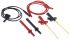 Hirschmann Test Lead Kit With Clamp Type Test Probe KLEPS 2600 Black (972 306 100), Clamp Type Test Probe KLEPS 2600