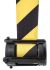 Tensator Black & Yellow Safety Barrier, Retractable Barrier 3.65m