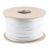Napájecí kabel 3žilový PVC plášť , Bílá, vnější průměr: 7.99mm, 300 V, 500 V
