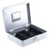 Silver Cash Box, 90 mm x 300mm x 245 mm