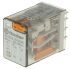 Finder Plug In Power Relay, 110V ac Coil, 10A Switching Current, DPDT