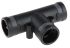 PMA BVTD-GT Series T Piece Conduit Fitting, Black NW17 x 3 nominal size