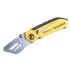 Stanley Retractable 170.0mm Folding Pocket Safety Knife with Straight Blade