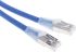 RS PRO Cat6a Male RJ45 to Male RJ45 Ethernet Cable, S/FTP, Blue LSZH Sheath, 0.5m
