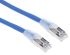 RS PRO Cat6a Male RJ45 to Male RJ45 Ethernet Cable, S/FTP, Blue LSZH Sheath, 10m