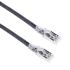 RS PRO Cat6a Male RJ45 to Male RJ45 Ethernet Cable, S/FTP, Black LSZH Sheath, 10m