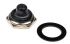 Black Neoprene Toggle Switch Boot for use with Toggle Switch