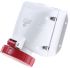 Scame IP66, IP67 Red Wall Mount 3P + E Industrial Power Socket, Rated At 32A, 415 V