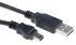 Mitsubishi PLC connection cable 2m For Use With HMI GOT1000 Series