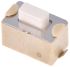 Dotykový spínač, barva ovladače: Bílá Jednopólový jednopolohový (SPST) 50 mA při 12 V DC 5mm 1.5mm Povrchová montáž