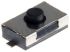Black Tactile Switch, SPST 50 mA @ 12 V dc 0.8mm Surface Mount