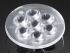 Ledil Anna LED Linse 7-LEDs Rund 19°, Ø 50mm x 10.7mm, für LEDs der Serie Cree XB-D, XP-E